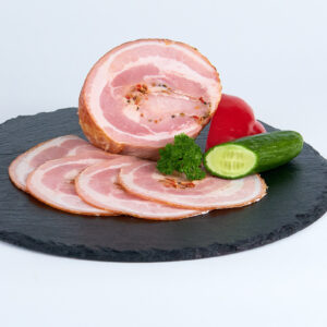 Gerollter Schweinebauch