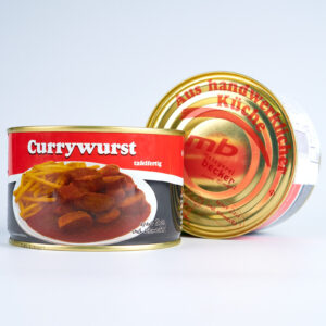 Currywurst mit Soße