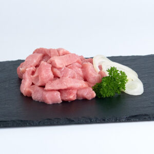 Geschnetzeltes Schweinefleisch
